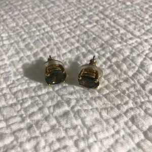 Kate Spade Stud Emerald Earrings